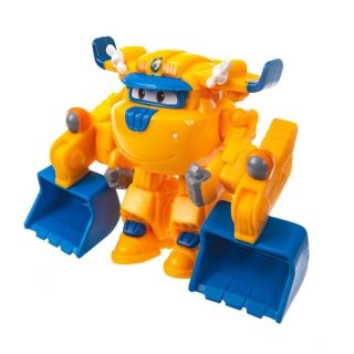 Figurina Articulated Action Super Wings Transformers Donnie, 8cm