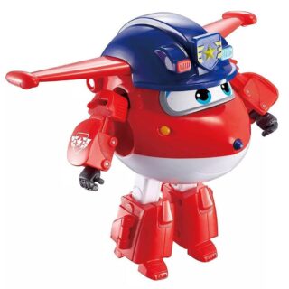 Avion transformabil, Super Wings, Jett, Casca albastra, 12.5CM