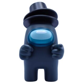 Figurina Among Us, Seria 2, Negru cu palarie, 14cm