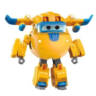 Avion transformabil, Super Wings, Donnie, Cu Sunete si Lumini, 16Cm