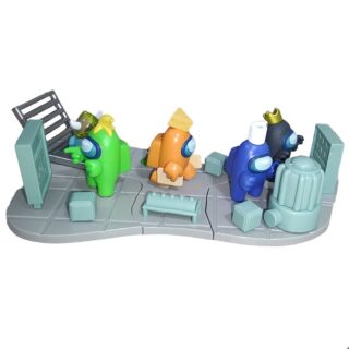 Set 5 Figurine Among Us, 22 piese,28x15cm